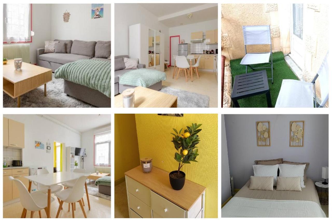++++ Central Charmant 70M2 Avec Balcon, Mer A 200 M Et Rue Pietonne A 300 M ++++ Berck Екстер'єр фото